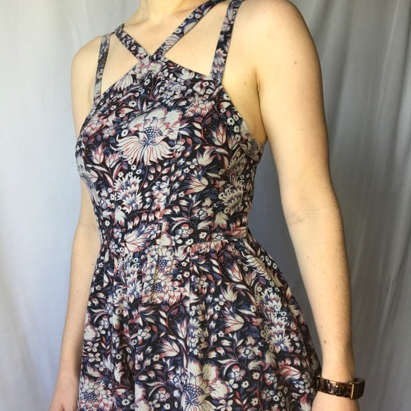 Floral print boho rhomper - Picture 8 of 16